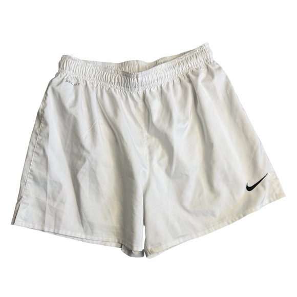 Nike Pants - Nike Dri Fit Shorts Adult Small White Athletic Training Running 4" Inseam